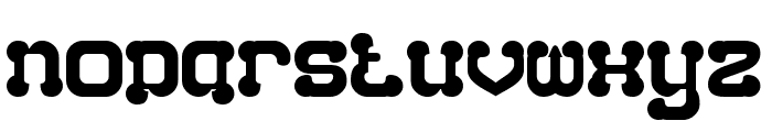 SPHERICAL DRONE Bold Font LOWERCASE
