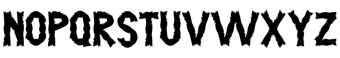 SPOOKY ALLEY Font LOWERCASE