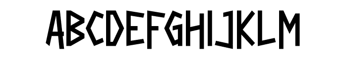 SPOOKY HOLY Font UPPERCASE