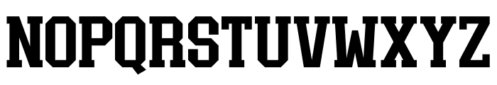 SPORTE COLLEGE Font UPPERCASE