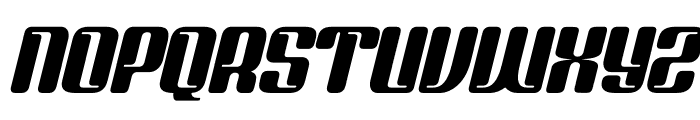 SPORTY VISTA Italic Font UPPERCASE