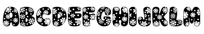 SPRING BLOOM Font LOWERCASE