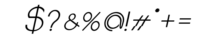 SQUAD Bold Italic Font OTHER CHARS