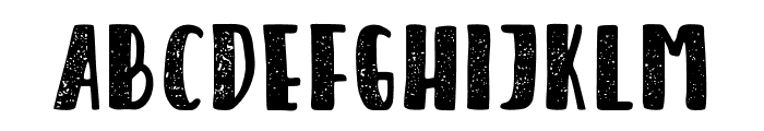 STABILLUM Grunge Font UPPERCASE
