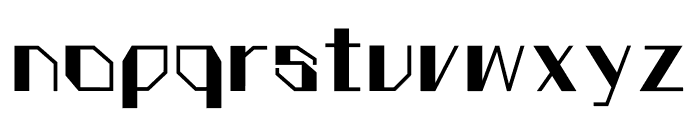 STACY Font LOWERCASE