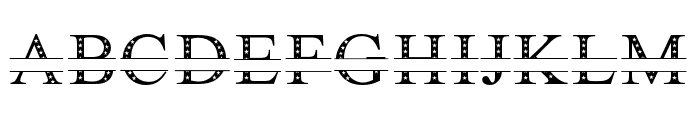 STARA-Monogram Font UPPERCASE