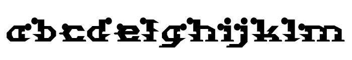 STARGAZER-light Font LOWERCASE
