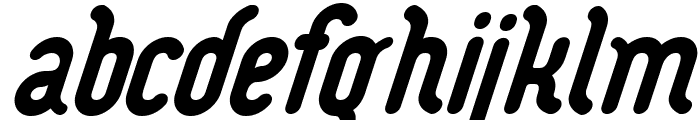 STORAGE SYSTEM Regular Italic Font LOWERCASE