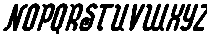 STORAGESYSTEM-RegularItalic Font UPPERCASE