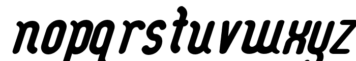 STORAGESYSTEM-RegularItalic Font LOWERCASE