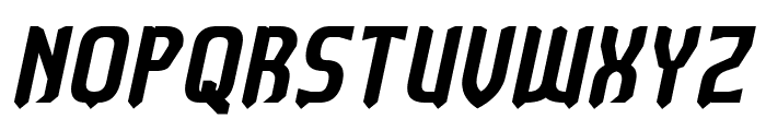 STRAIGHTFORWARD Bold Italic Font UPPERCASE
