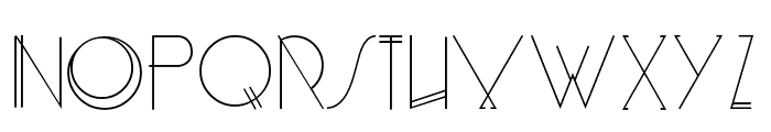 STRAITS-Light Font UPPERCASE