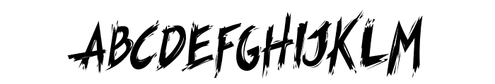 STREET PUNK Font UPPERCASE