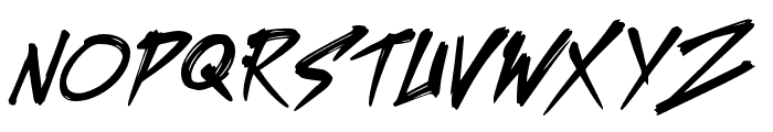 STREETRHYTHM Font UPPERCASE