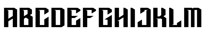 STRIGER Font LOWERCASE