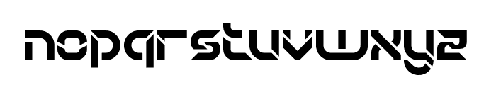 STRIKE FORCE Font LOWERCASE