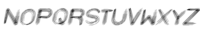 STRING AND WIRE Italic Font UPPERCASE
