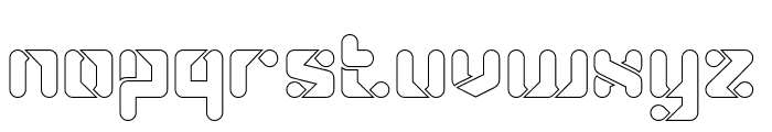 STRING THEORY-Hollow Font LOWERCASE