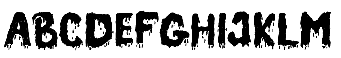 STRONG NIGHMARE Font LOWERCASE