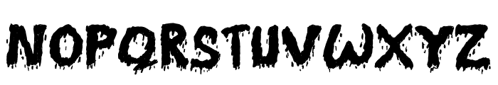 STRONG NIGHMARE Font LOWERCASE