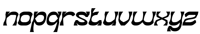 SUB CONSCIOUS Bold Italic Font LOWERCASE