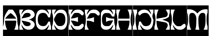 SUB CONSCIOUS-Inverse Font UPPERCASE