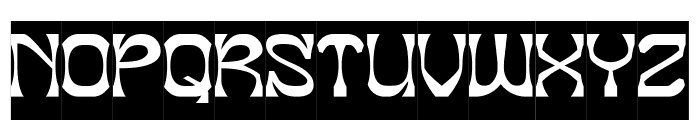 SUB CONSCIOUS-Inverse Font UPPERCASE