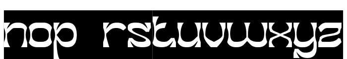 SUB CONSCIOUS-Inverse Font LOWERCASE