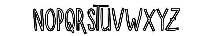SUGAR VANILA OUTLINE Font LOWERCASE