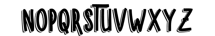 SUGAR VANILA SHADOW Font UPPERCASE
