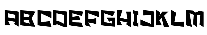 SUGWAY Font UPPERCASE