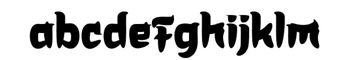 SUJOKA Font LOWERCASE