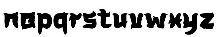 SUJOKA Font LOWERCASE