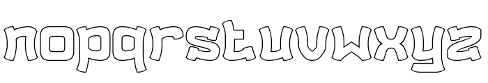 SUNSHINE-Hollow Font LOWERCASE