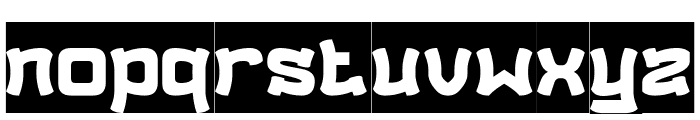 SUNSHINE-Inverse Font LOWERCASE