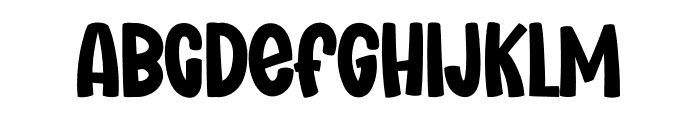 SUPER BRIGHT Font LOWERCASE