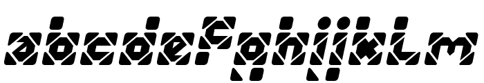 SUPER COMPUTER Italic Font LOWERCASE