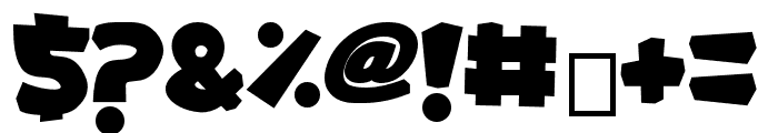 SUPER FUNKY Font OTHER CHARS