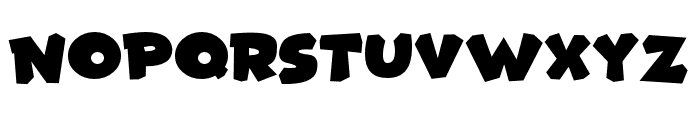 SUPER FUNKY Font LOWERCASE