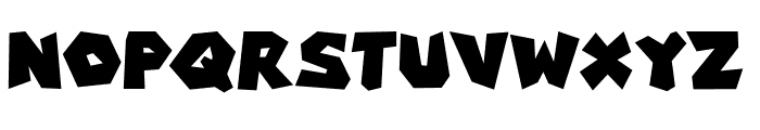 SUPER MABROZ Font UPPERCASE