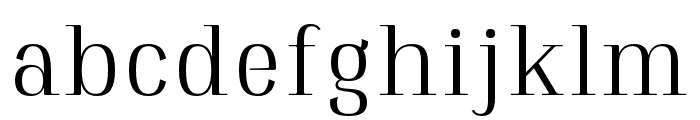 SURATANA-Light Font LOWERCASE