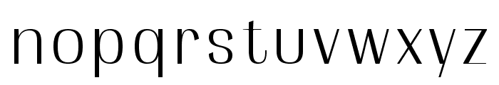 SURATANA SANS Light Font LOWERCASE