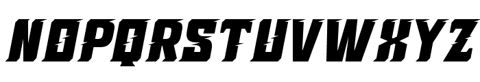 SUTIXO-StyleSlant Font UPPERCASE