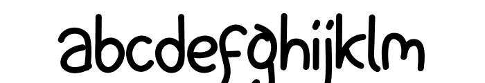 SWEET FAIRY THIN Font LOWERCASE