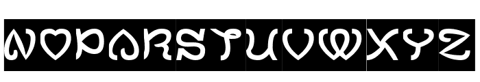 SWEET LOVE-Inverse Font UPPERCASE