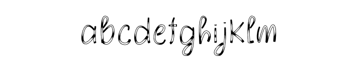 SWEET TEETH Font LOWERCASE