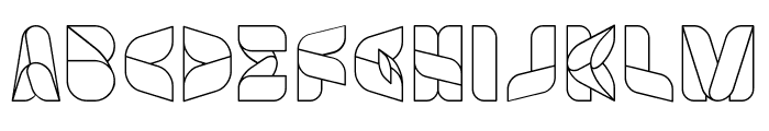 SWIMMER BROWSER-Light Font UPPERCASE