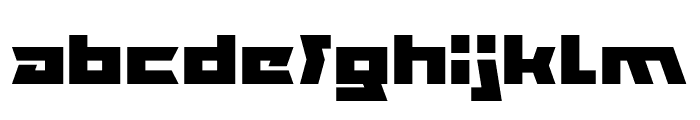 SYMBOLIC Bold Font LOWERCASE