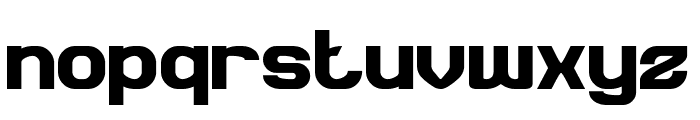 SYNTHETIC RHYTHM Bold Font LOWERCASE