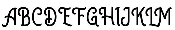 Sabatons Font UPPERCASE